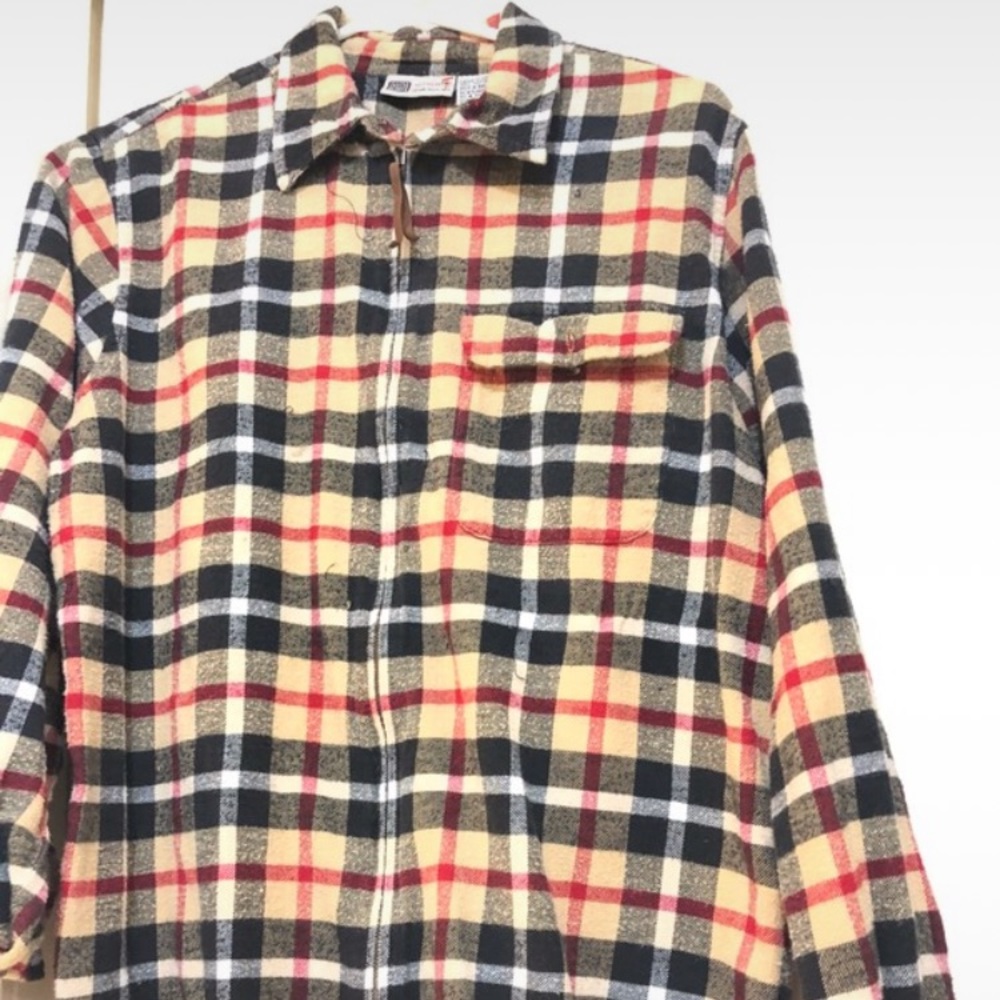 Plaid sweater